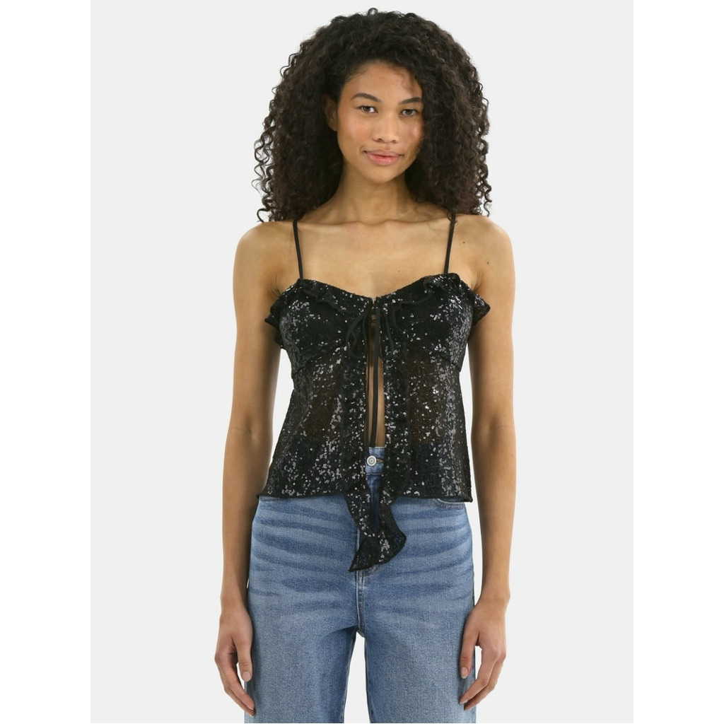 Áo kim sa sequin lấp lánh Bling Bling vnxk