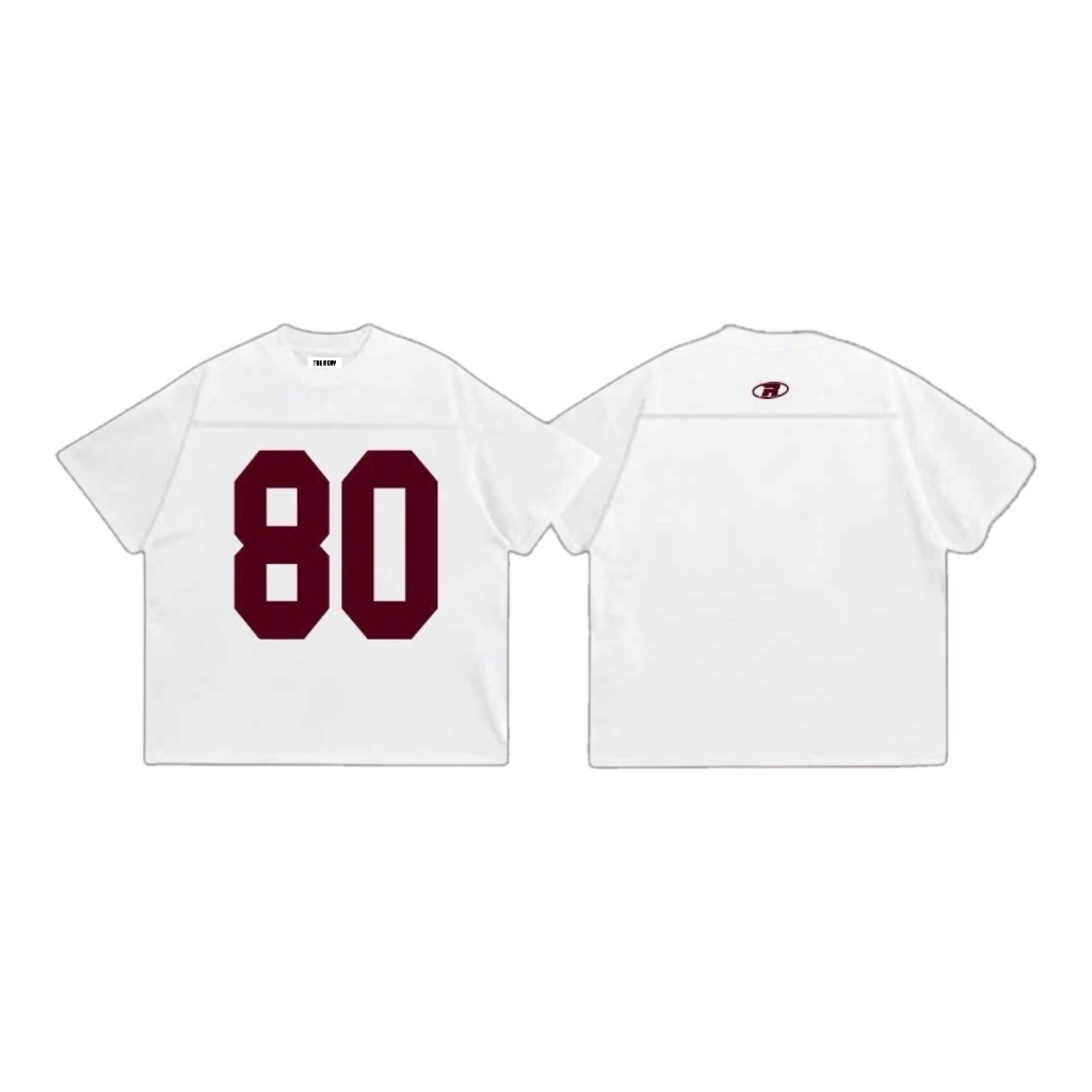 [LINE Ver1] THEROW Áo Thun Tay Ngắn Boxy 250gsm Form Rộng Cổ Tròn "LINE TSHIRT" Unisex Nam Nữ Phong Cách Basic | BigBuy360 - bigbuy360.vn