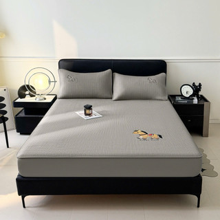 Chiếu Băng Lạnh Bọc Chun Con Ngựa Siêu Dày Và Nặng Cao Cấp Bề Mặt Lưới Thoáng Khí Giặt Máy Thoải Mái