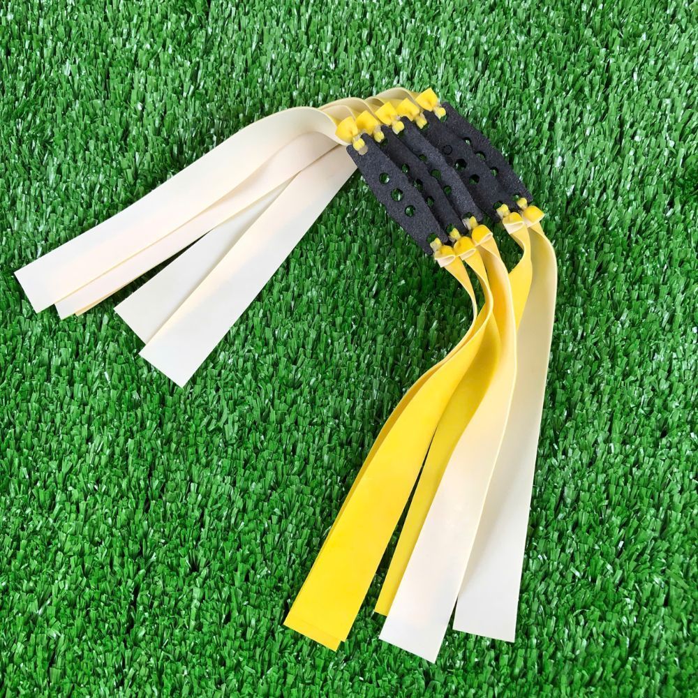 set 5-10 bộ dây adam vàng , dây thun adam độ bền cao 2 lớp dài 15cm kéo tới má , adam vàng trắng ( h