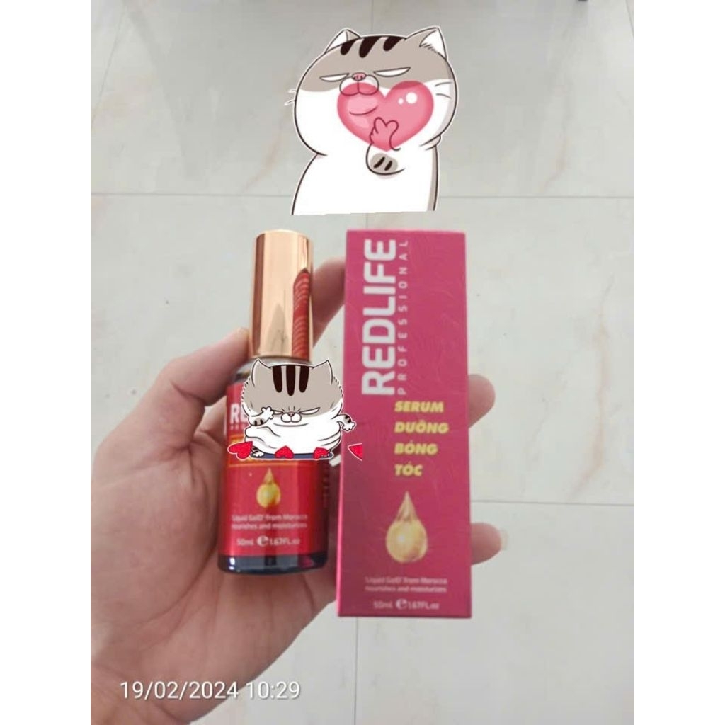 Sirum Dưỡng Tóc Redlife.