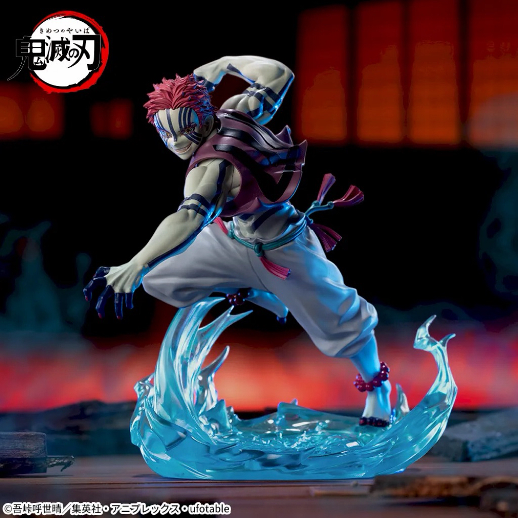Mô hình Akaza Xross Link Figure - Kimetsu No Yaiba chính hãng Sega