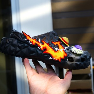 Jibbitz Crocs Họa Tiết Tia Lửa Điện Dùng Gắn Dép Crocs, Phụ Kiện Sticker Trang Trí Dép Sục Crocs