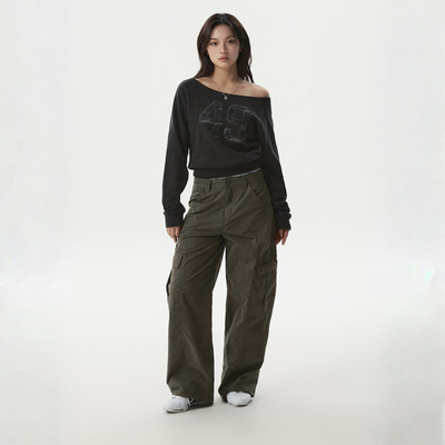 Quần WHO.A.U Wide Cargo Pants(F)_WHTAG2313F