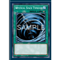 YHS Yugioh thẻ bài Yugioh chính hãng Mystical Space Typhoon RA02-EN048