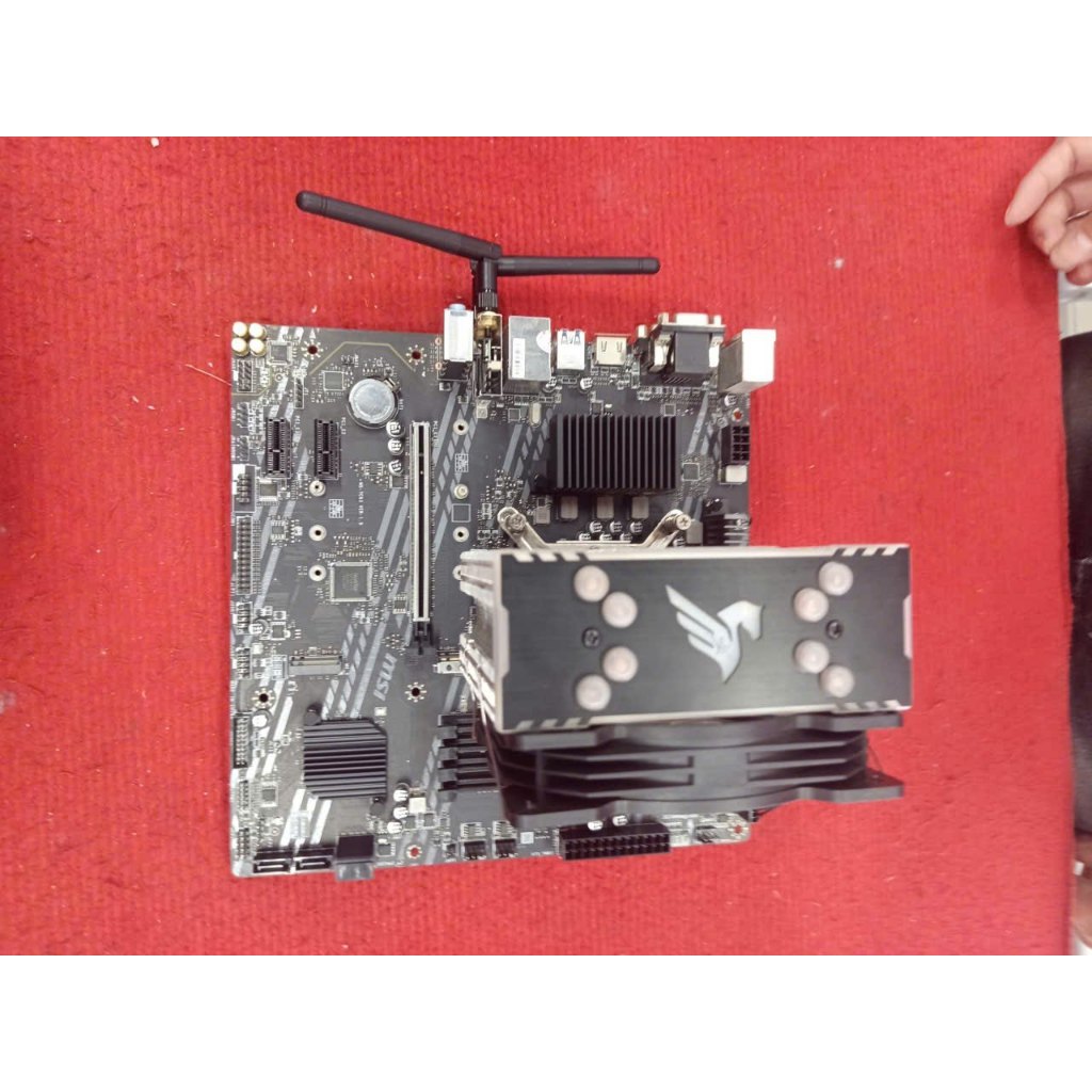 bo mạch chủ (mainboard) B460 Socket: LGA 1200. hỗ trợ bộ vi xử lý Intel Core thế hệ thứ 10