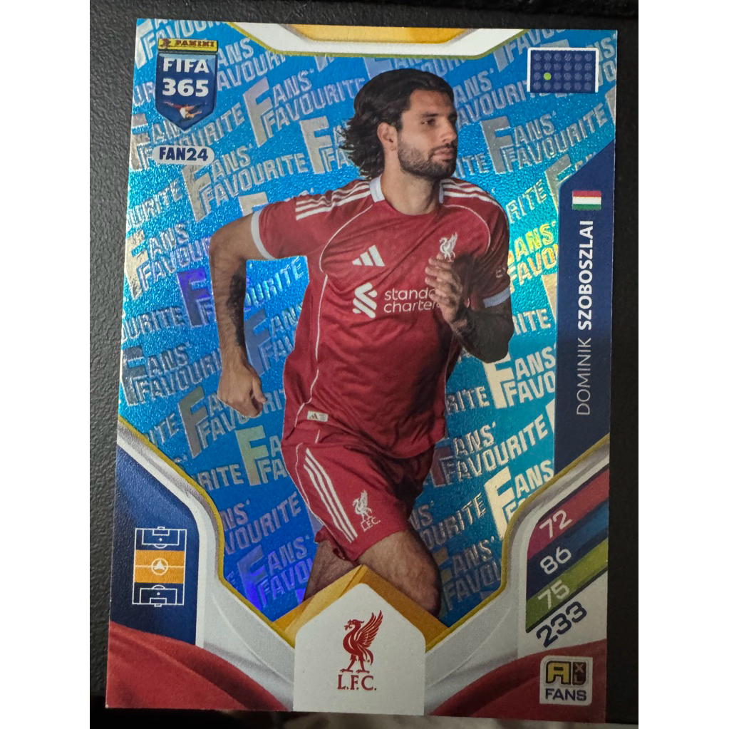 Dominik Szoboszlai Fans Xanh PANINI FIFA365 2026