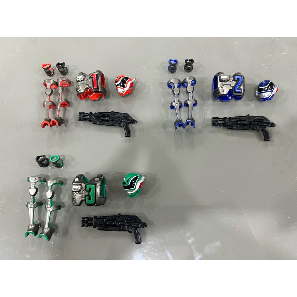 (Mô Hình) Set Giáp SPD Dekaranger Swatmode dành cho Lightning Collection SPD (KHÔNG KÈM FIG)