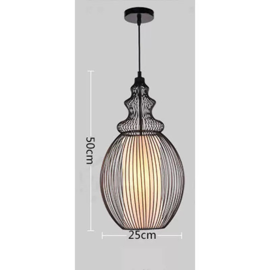 ĐÈN THẢ TRẦN Hình Hồ Lô chao  DT 8083