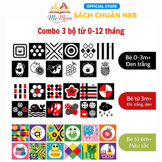 Thẻ Kích Thích Thị Giác Cho Bé Từ 0-6 Tuổi - Hỗ Trợ Nhận Biết Màu Sắc Và Chi Tiết Vật Thể