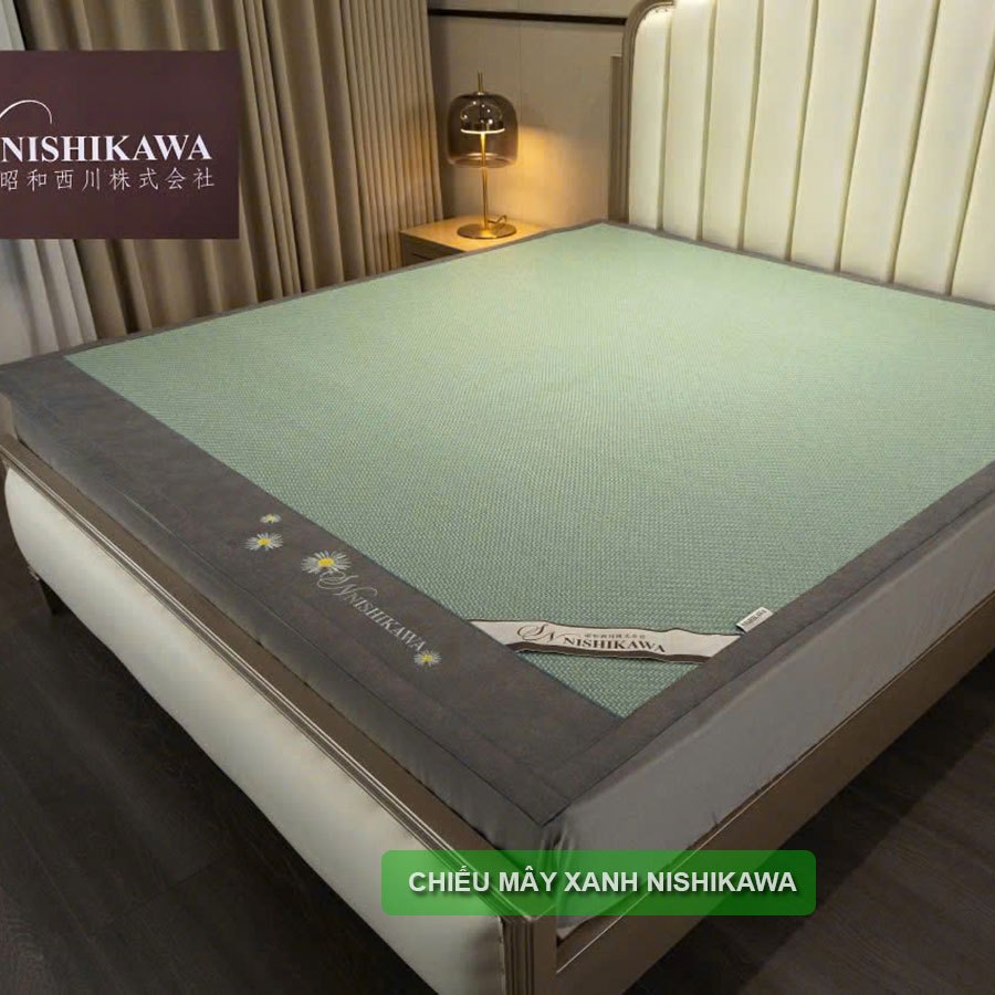 Chiếu Mây Lạnh Nishikawa Luxury - Chiếu Điều Hòa Đệm Hồng Cao Cấp