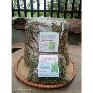 1kg rau diệu sấy khô hữu cơ TẶNG 100G CỎ NGỌT