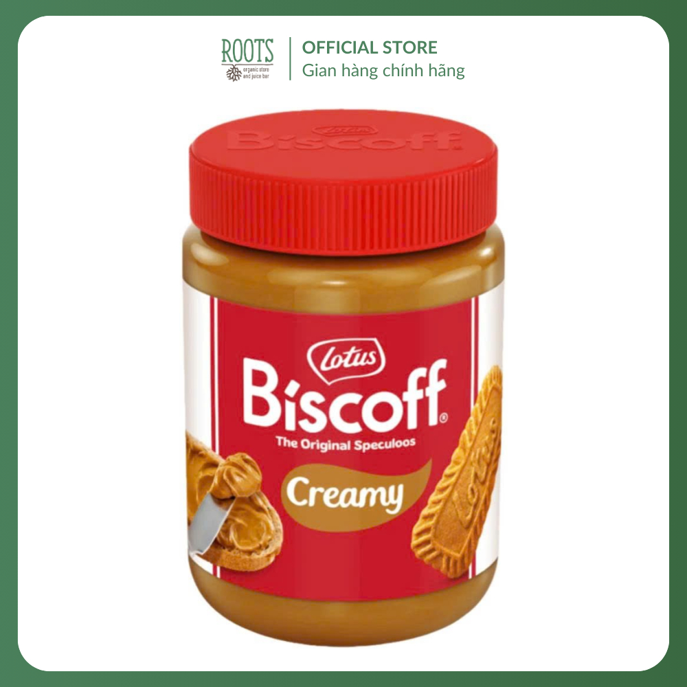(Ship hỏa tốc) LOTUS - Kem Phết Mịn Vị Bánh Quy Caramel, Biscoff Spread, Creamy (400g)