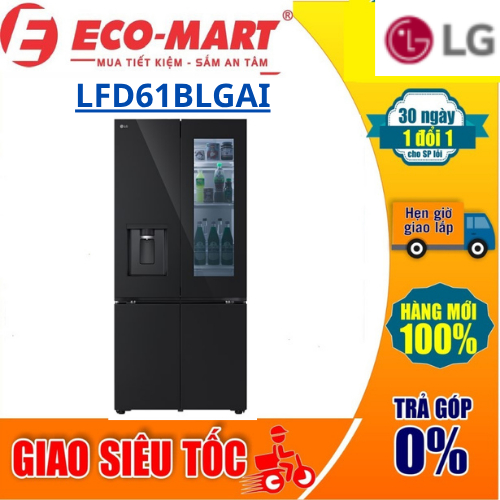 LFD61BLGAI Tủ lạnh LG LFD61BLGAI Inverter 612 lít InstaView