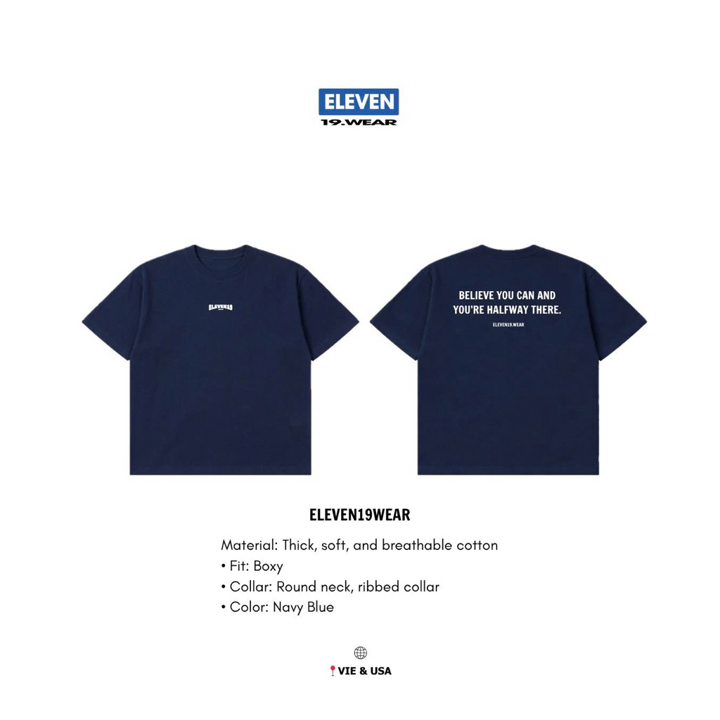 Áo Thun Eleven19.wear Basic Nam Nữ