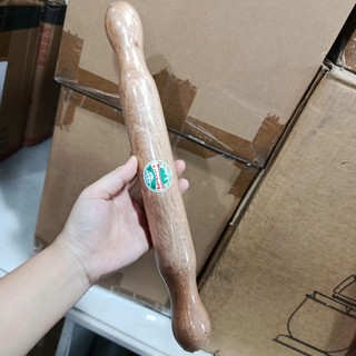 Cây cán bột gỗ - hai tay cầm