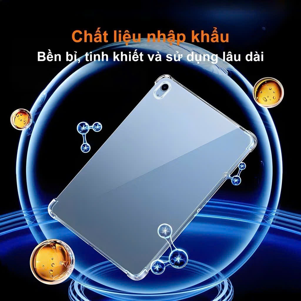 Ốp lưng trong suốt chống sốc 4 góc IPAD A16 GEN 11 / IPAD 11 2024 / 2025 M4 M5
