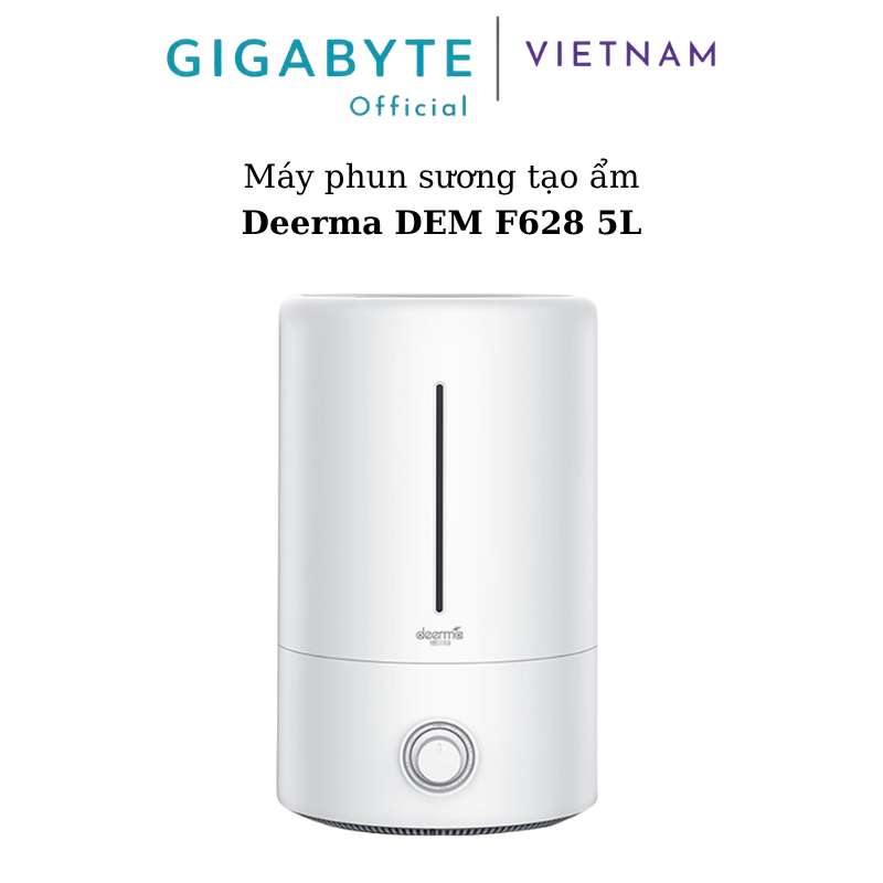 Máy tạo độ ẩm Deerma DEM-F628S cảm ứng, F628 cơ núm vặn, dung tích 5L - Bảo hành 6 tháng