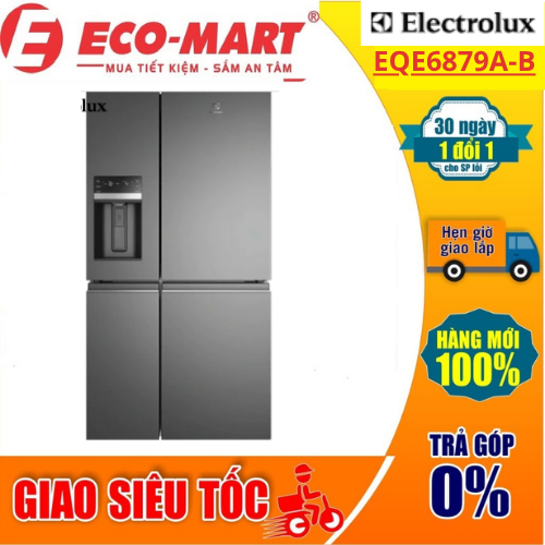 EQE6879A-B Tủ Lạnh Electrolux EQE6879A-B Inverter 609 Lít