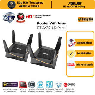 Router wifi mesh asus rt-ax92u 3 băng tần ax6100 hàng chính hãng