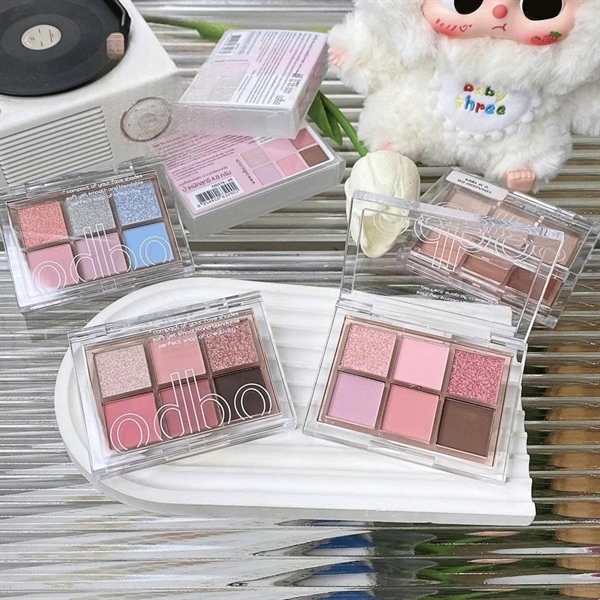 [ODBO] Bảng Mắt ODBO 6 Ô Nhũ Lì, Trong Suốt Signature Eyeshadow Palette