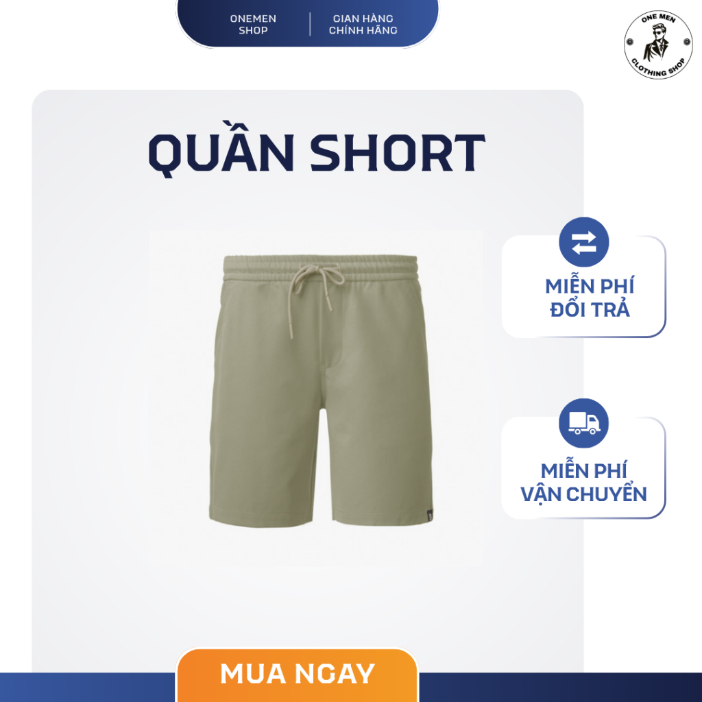 Quần Short Kaki Lưng Thun Form Straight – QS067