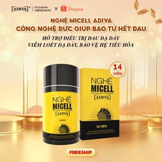 Nghệ micell adiva 14 viên- hỗ trợ các vấn đề về đau bao tử, dạ dày