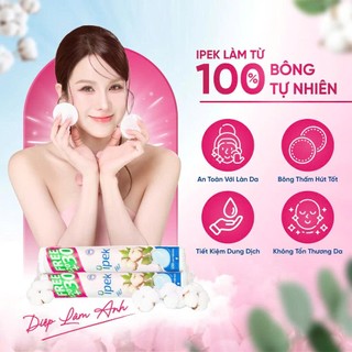Bông Tẩy Trang Ipek Cotton Thổ Nhĩ Kỳ 120+30 Miếng