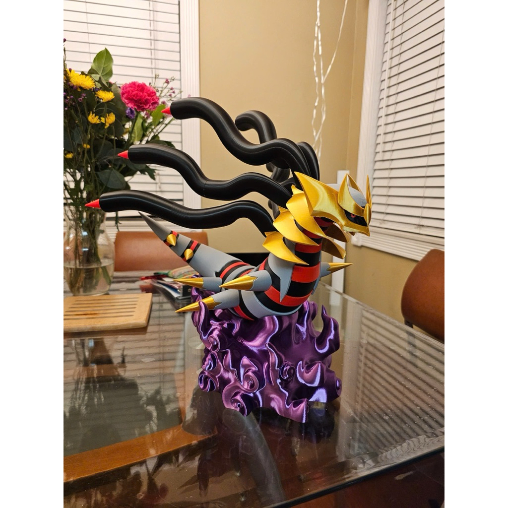 Mô Hình Pokemon Giratina Origin Forme In 3D Đa Màu - Tượng Pokemon Huyền Thoại Cao Cấp