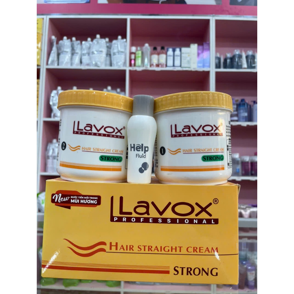 Hộp thuốc duỗi tóc LAVOX CAM