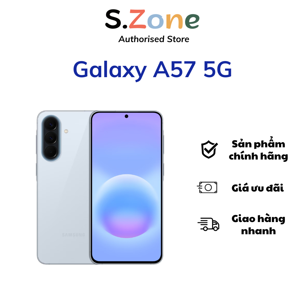 Điện Thoại Samsung Galaxy A57 5G 8GB/256GB Hàng Chính Hãng | BigBuy360 - bigbuy360.vn
