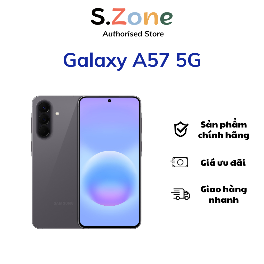 Điện Thoại Samsung Galaxy A57 5G 8GB/256GB Hàng Chính Hãng | BigBuy360 - bigbuy360.vn