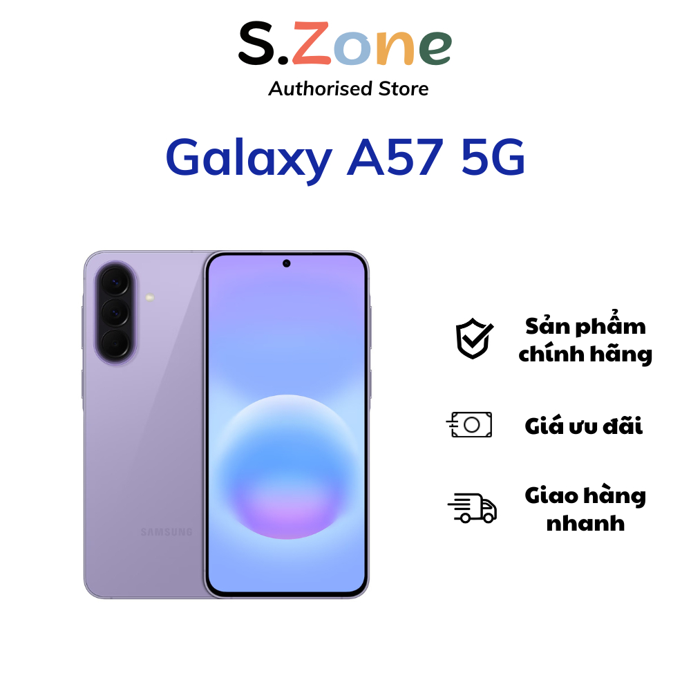 Điện Thoại Samsung Galaxy A57 5G 8GB/256GB Hàng Chính Hãng | BigBuy360 - bigbuy360.vn
