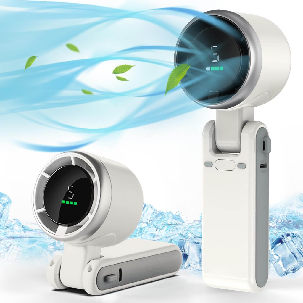 Quạt Cầm Tay Mini PM4004  Quạt Turbo Jet   5 cấp độ