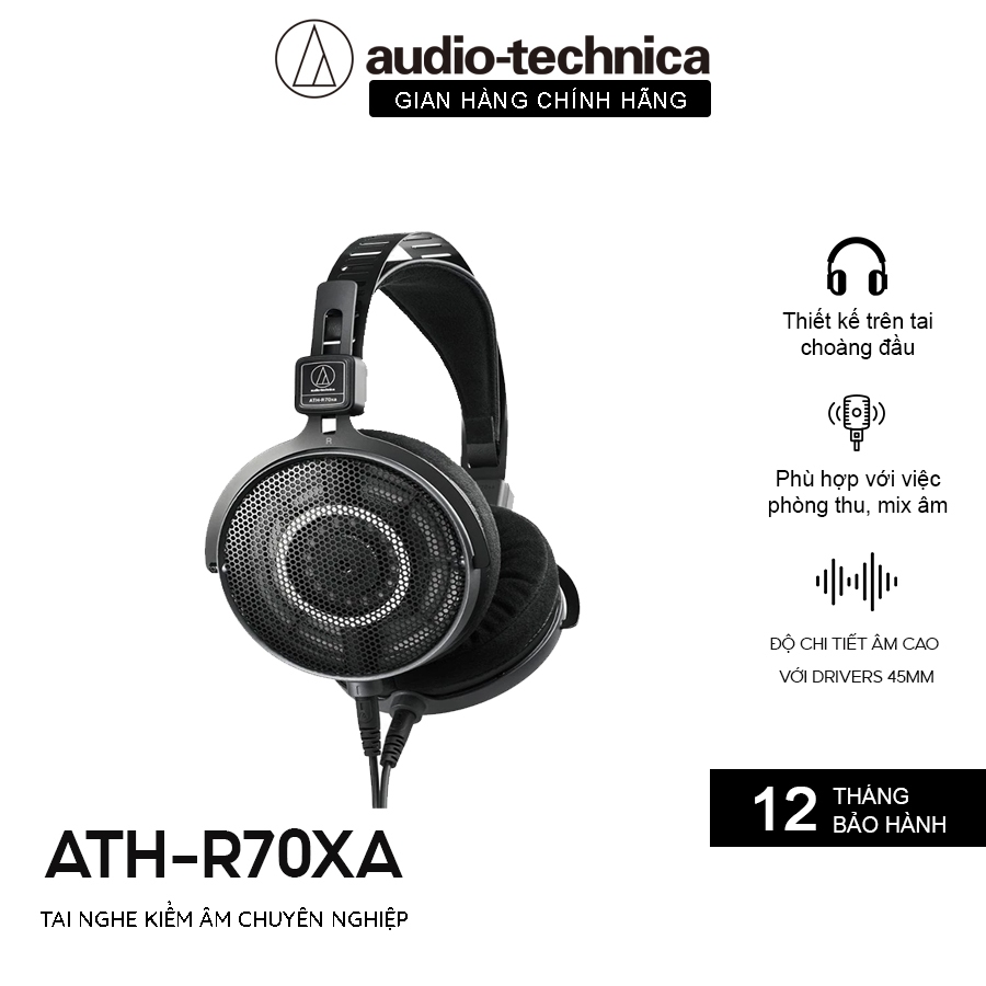 Tai nghe Audio Technica ATH-R70xa