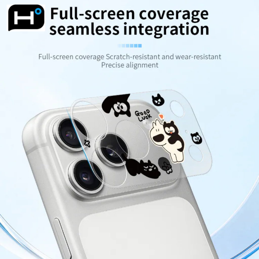 Miếng Dán Cường Lực Camera Pet Sticker HODA Wallart Phong Cách Bảo Vệ Cụm Camera Chống Trầy Xước