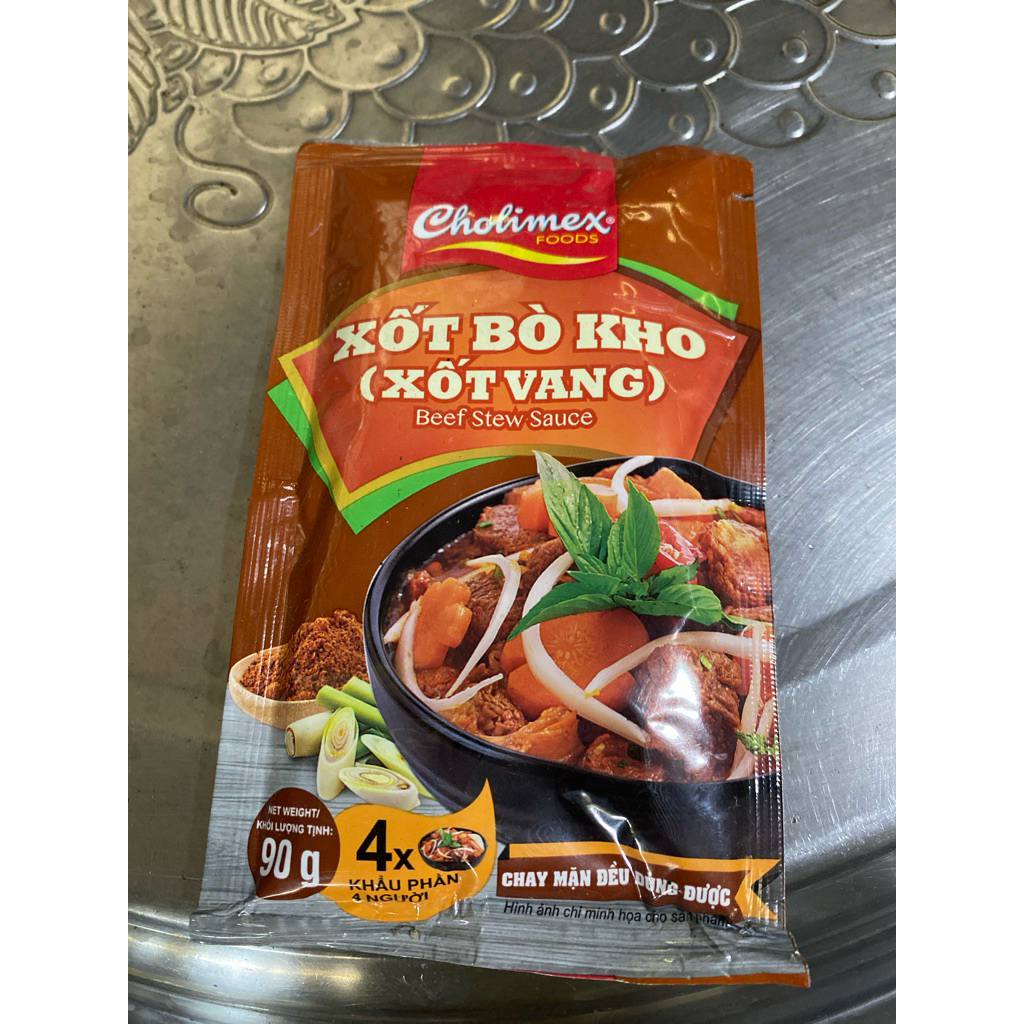 date 08/2026 sốt bò kho( bò sốt vang) Cholimex
