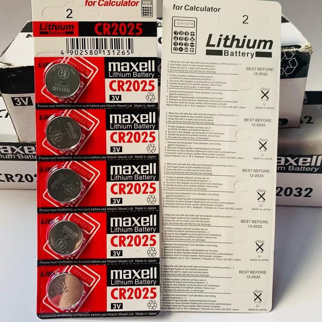 Pin Cr2032 dung lượng cao Lithium 3v dùng cho đèn led đom đóm đồng hồ led
