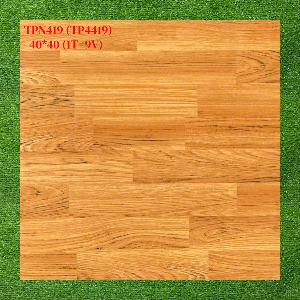Gạch 40x40 giá rẻ, vân gỗ - Freeship- THP