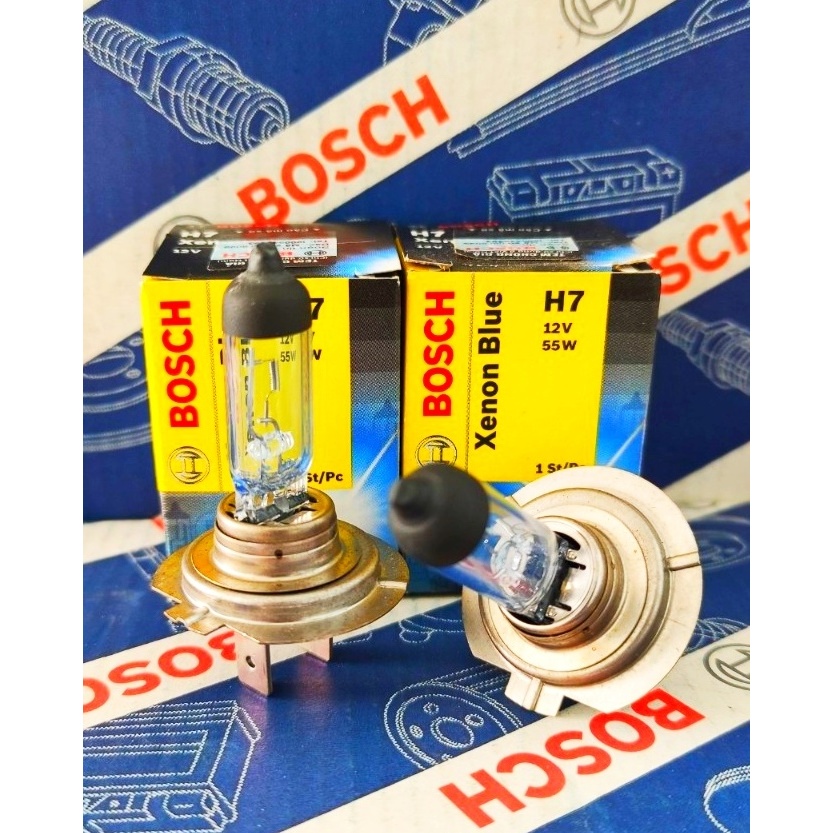Bóng Đèn Xenon Bosch H7 12V 55W Xenon Blue (Hộp 1 Bóng)