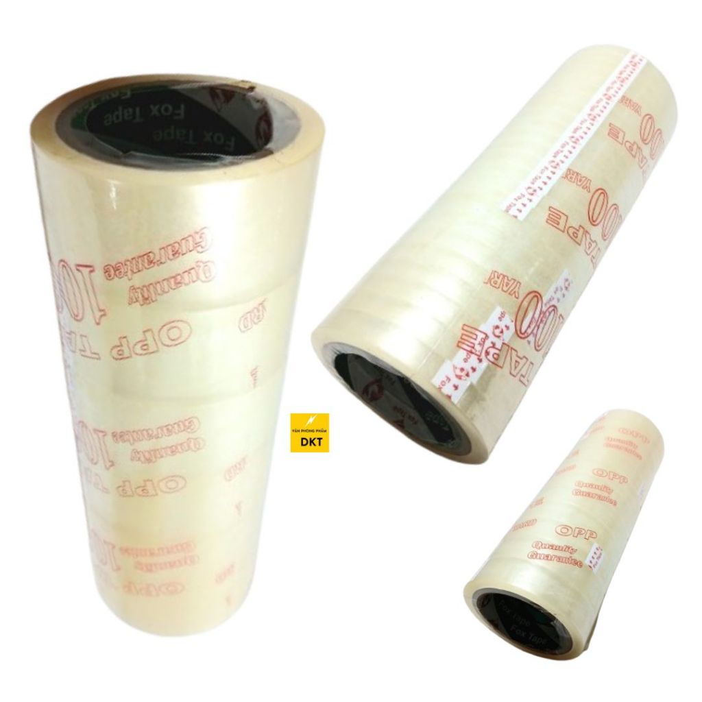 COMBO Băng keo trong 1,2cm 2,5cm 5cm băng dính nhỏ 12mm 25mm 50mm