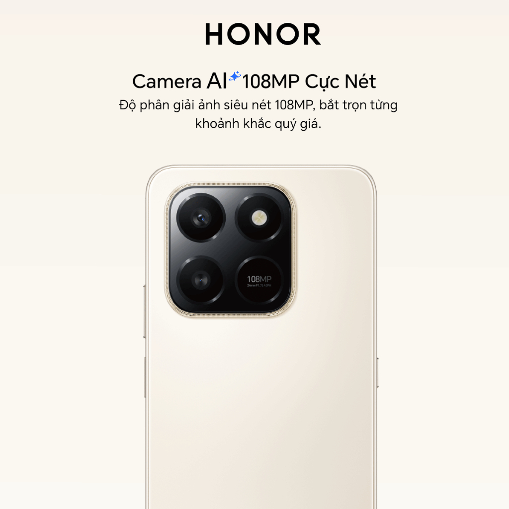 Điện Thoại HONOR X7d 4G 8GB+128GB | Pin 6500mAh | Camera 108MP | Bảo hành 18 Tháng | BigBuy360 - bigbuy360.vn