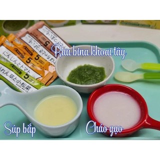 (Date 5-7/2027) Bột ăn dặm Wakodo cho bé từ 5m đủ vị