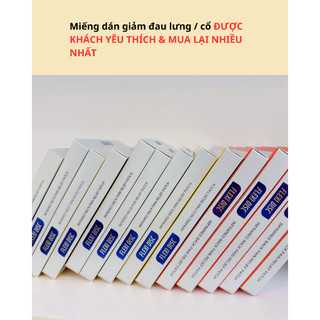 [CỔ] HỘP MIẾNG DÁN HỒNG NGOẠI GIẢM ĐAU NHANH CHÓNG