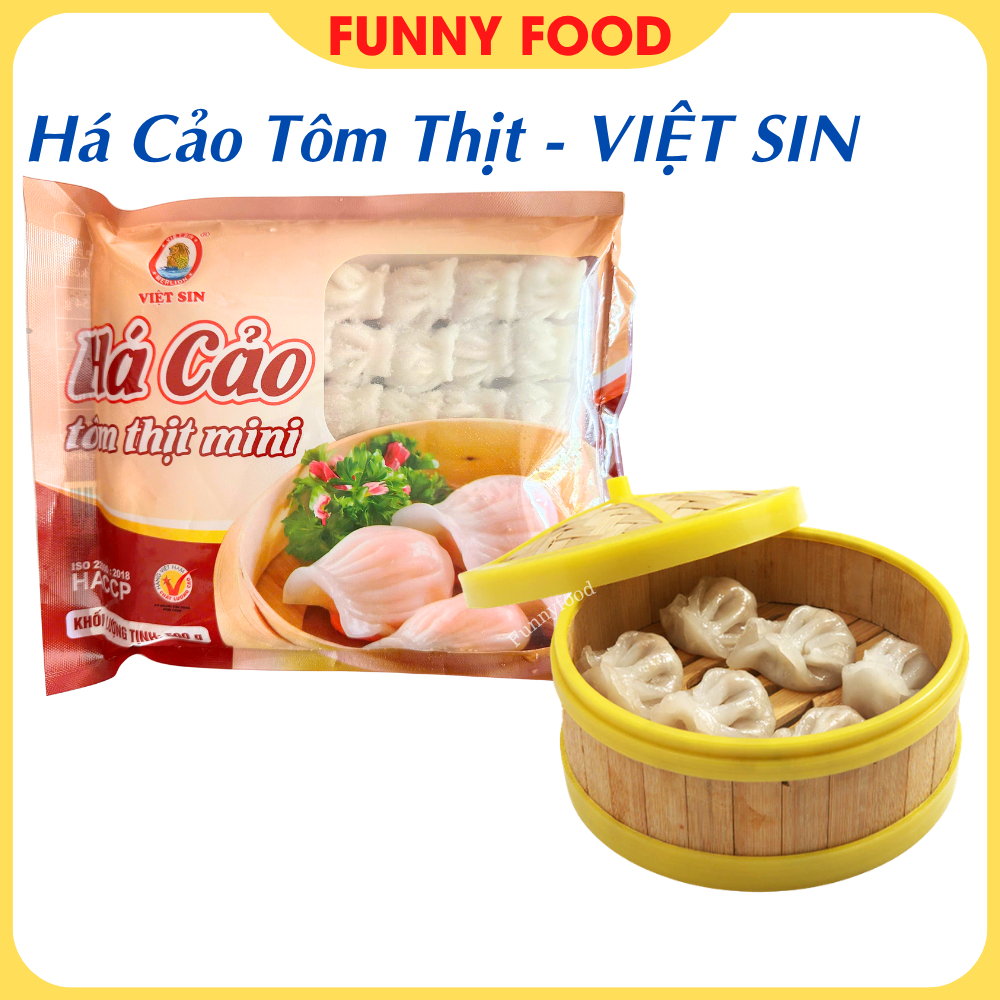 Há Cảo Tôm Thịt Mini VIỆT SIN – Há Cảo Chiên Hấp – [Ship Hỏa Tốc HCM] – Funnyfood
