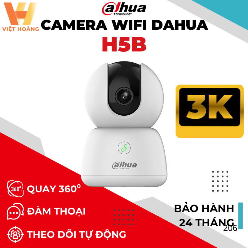 [NEW] Camera Dahua Trong Nhà H3B - H5B - H3AE - H5AE- C3A-  C5A, Camera Trong Nhà Thông minh