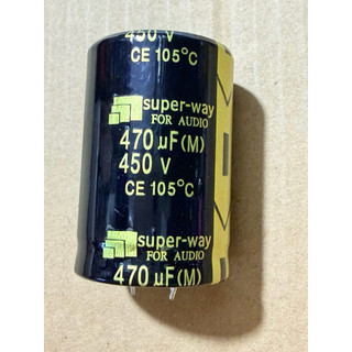 Tụ hoá 470uF-450V 2 chân cắm
