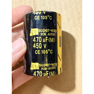 Tụ hoá 470uF-450V 2 chân cắm