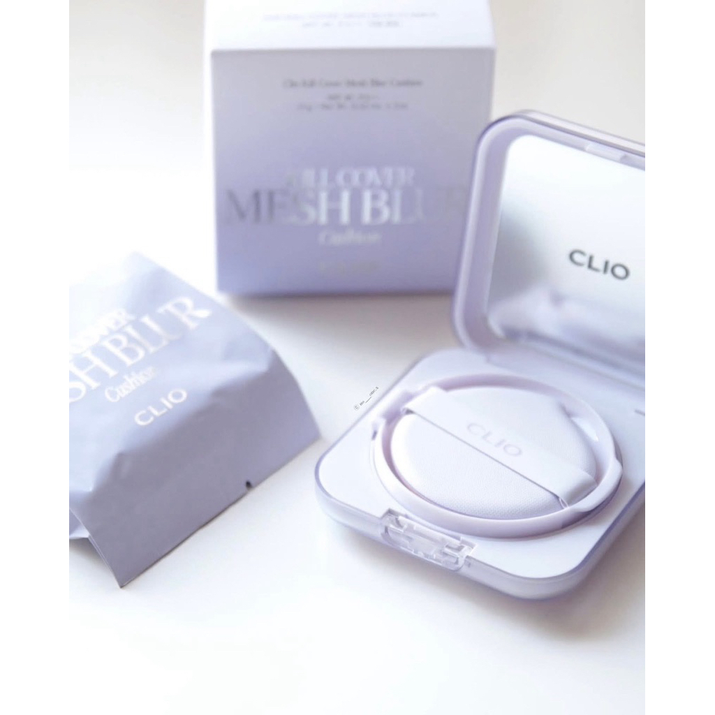 Phấn Nước Clio Kill Cover Mesh Blur Cushion Clio TÍM - KÈM REFILL