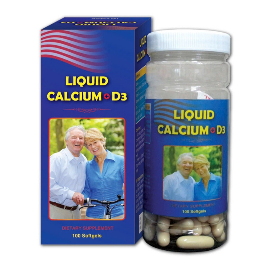 Liquid Calcium + D3  Calcium  Nano bổ sung canxi, vitamin D3 cho bé giúp bé phát triển chống còi xươ
